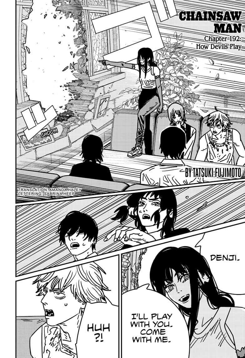 Chainsaw Man Chap 192 - Next Chap 193