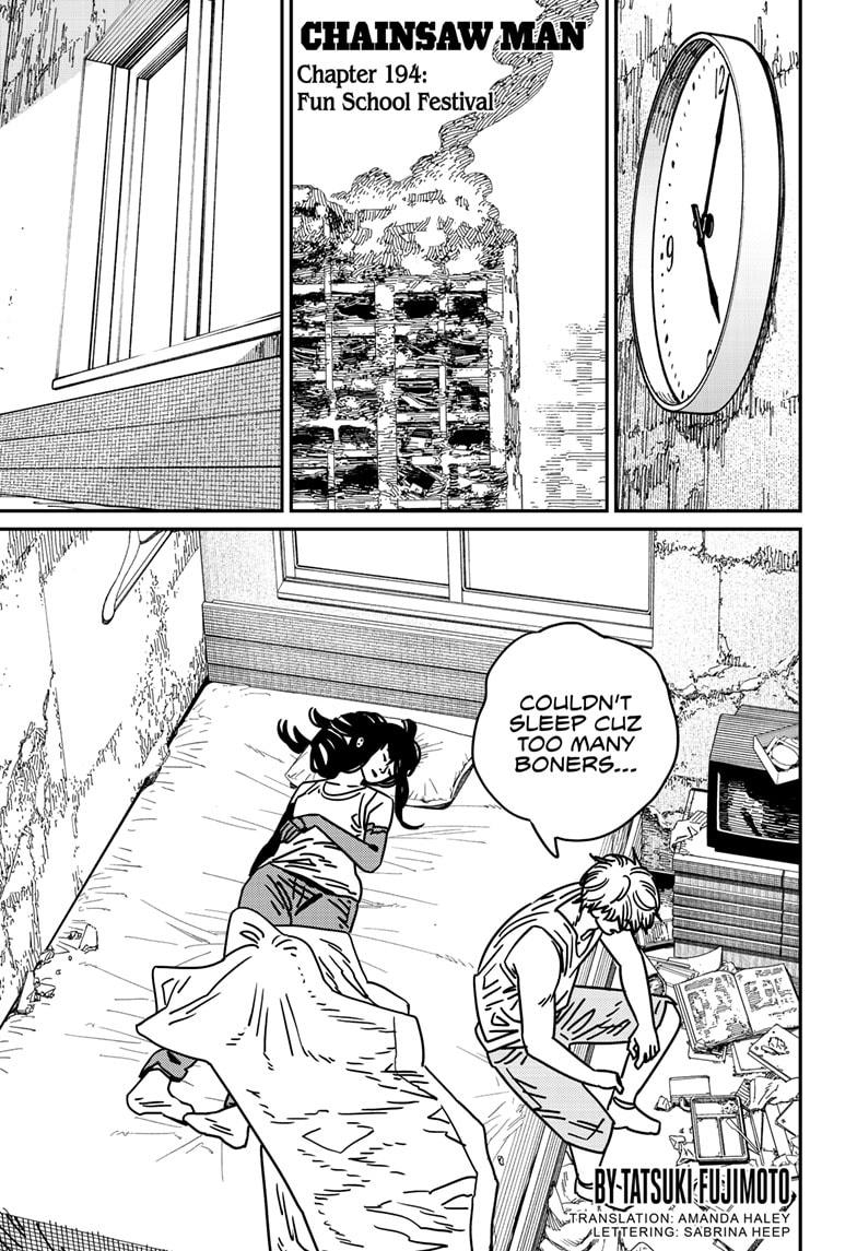 Chainsaw Man Chap 194 - Next Chap 195