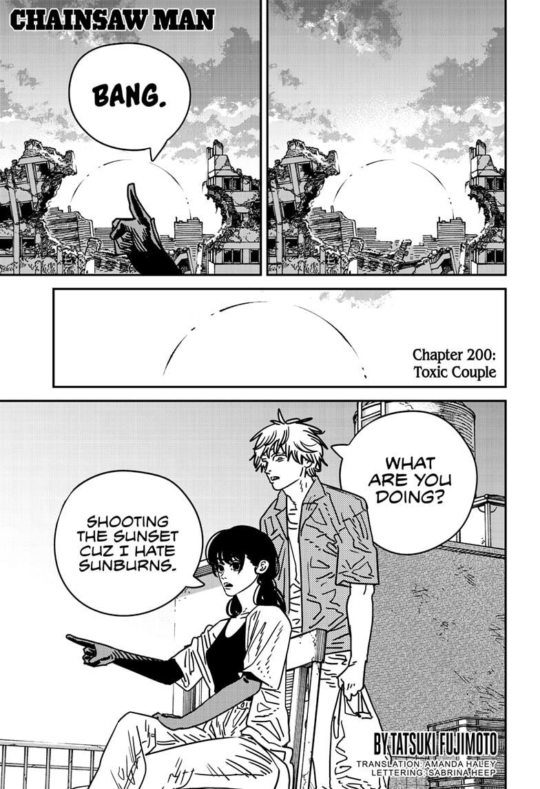 Chainsaw Man Chap 200 - Next Chap 201