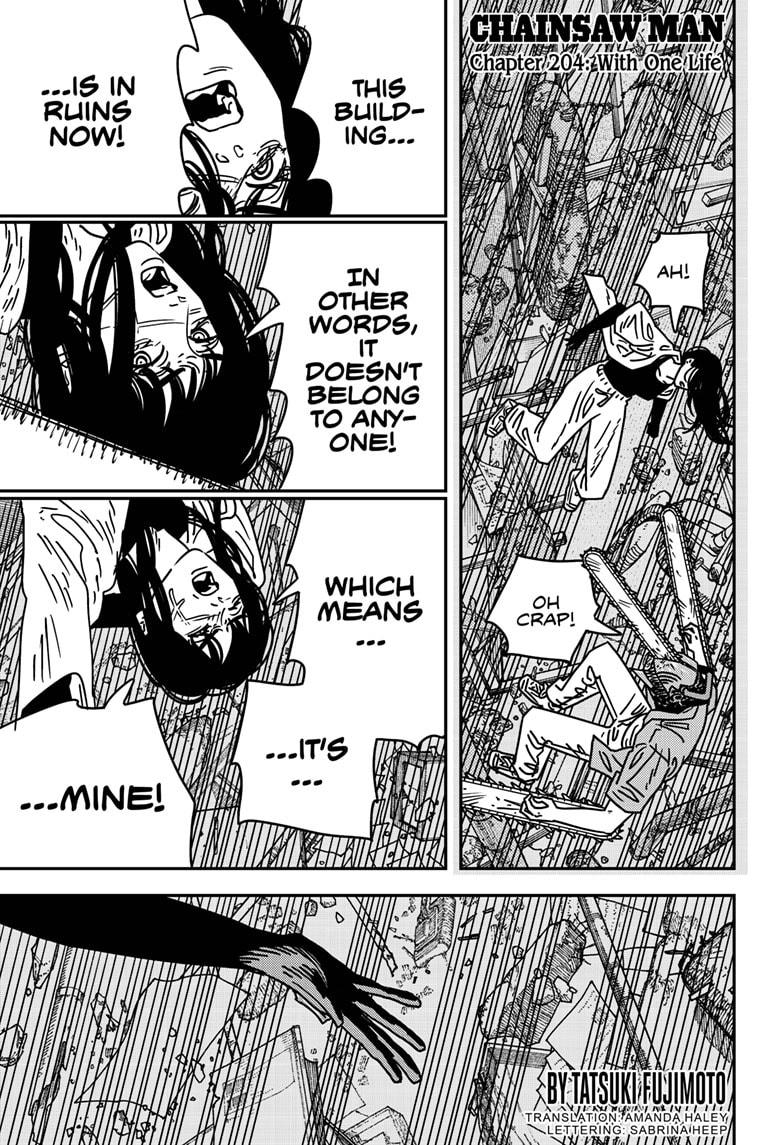 Chainsaw Man Chap 204 - Next Chap 205