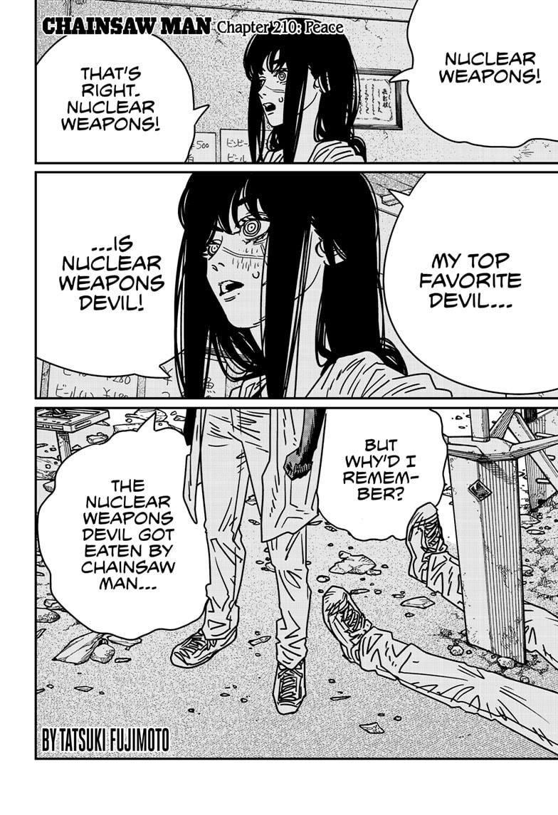 Chainsaw Man Chap 210 - Next Chap 211