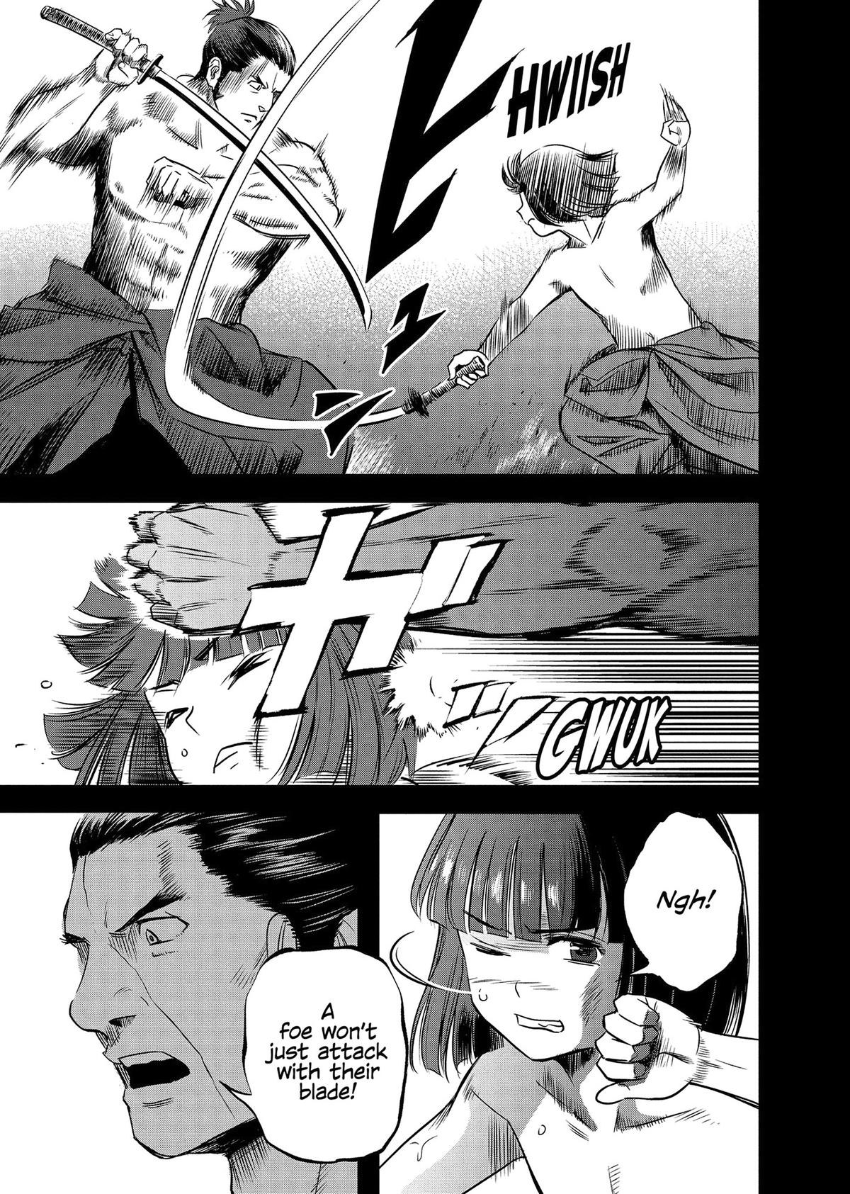 Yuuki Aru Mono yori Chire Chap 43 - Next Chap 44