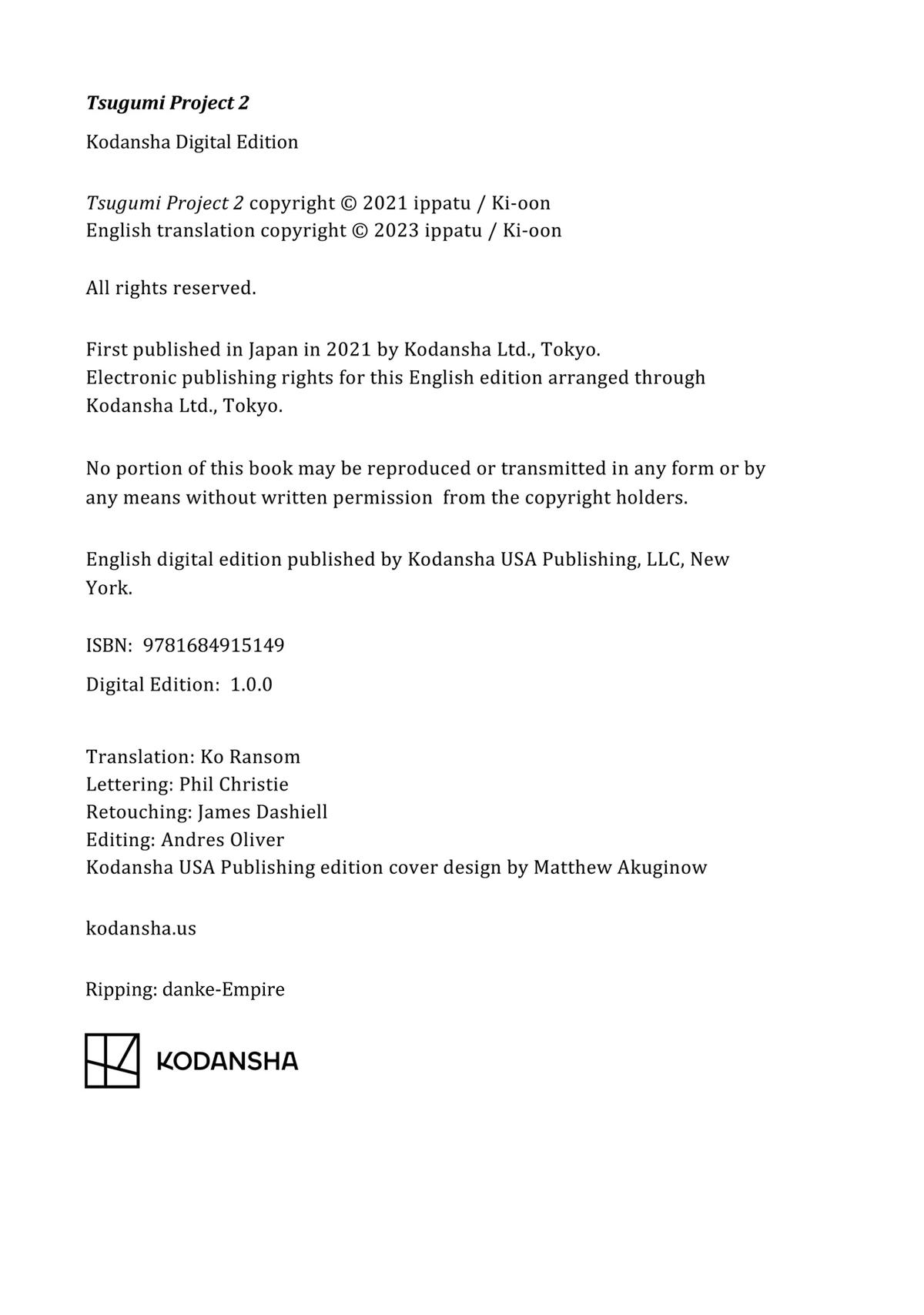 Tsugumi Project Chap 8 - Next Chap 9