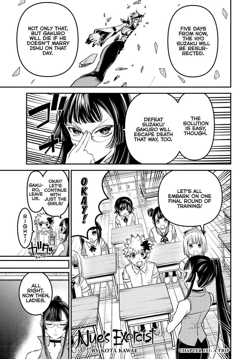 Nue's Exorcist Chap 101 - Next Chap 102
