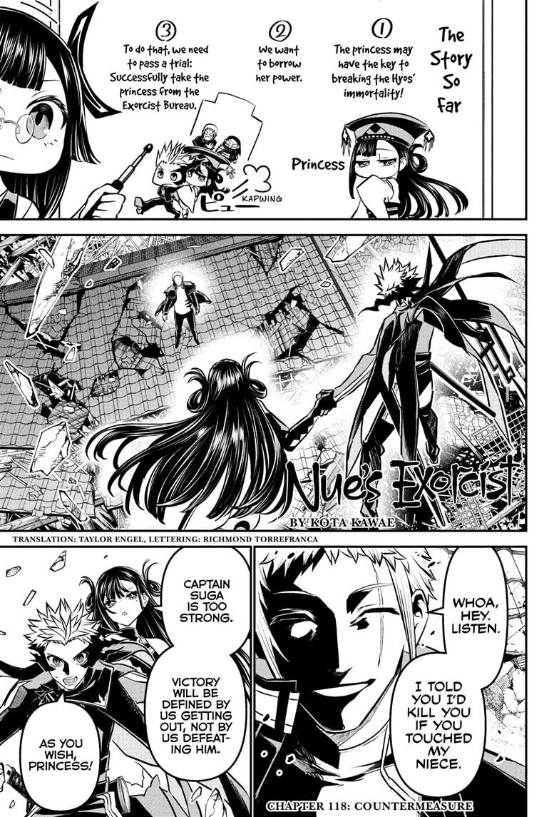 Nue's Exorcist Chap 118 - Next Chap 119