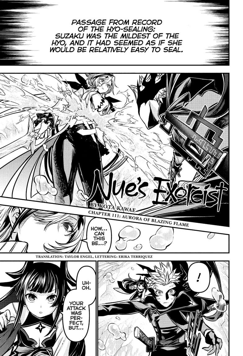 Nue's Exorcist Chap 111 - Next Chap 112