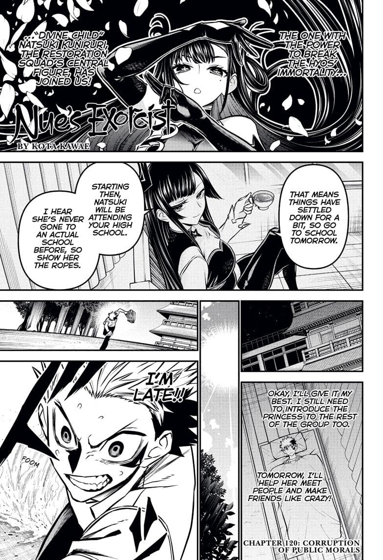 Nue's Exorcist Chap 120 - Next Chap 121