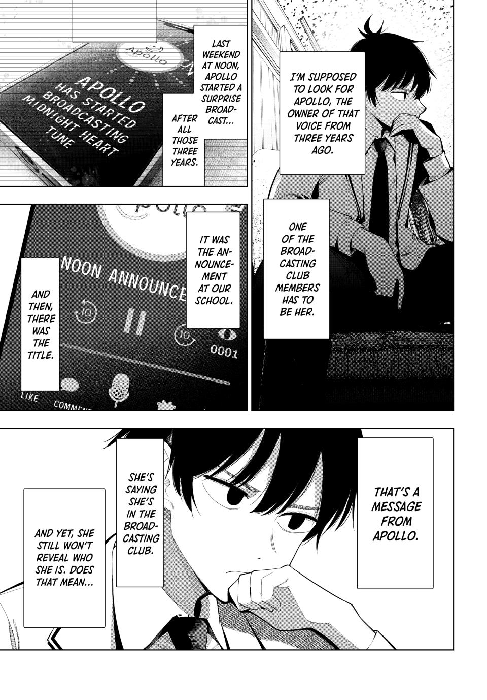 Mayonaka Heart Tune Chap 2 - Next Chap 3