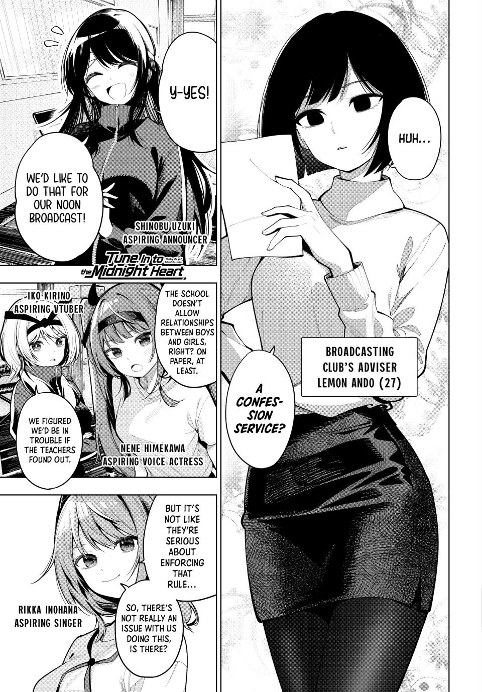 Mayonaka Heart Tune Chap 12 - Next Chap 13