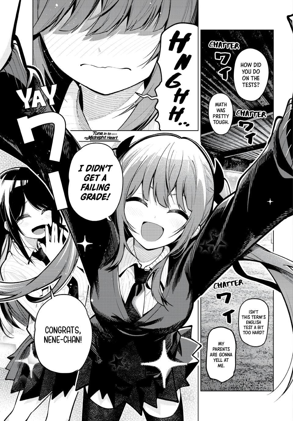 Mayonaka Heart Tune Chap 34 - Next Chap 35