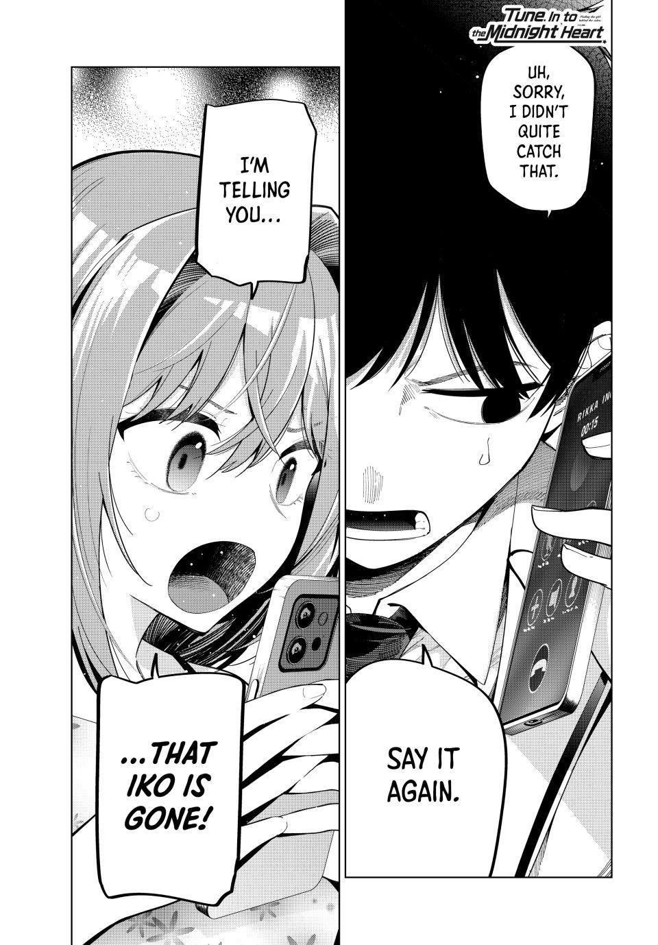 Mayonaka Heart Tune Chap 94 - Next Chap 95