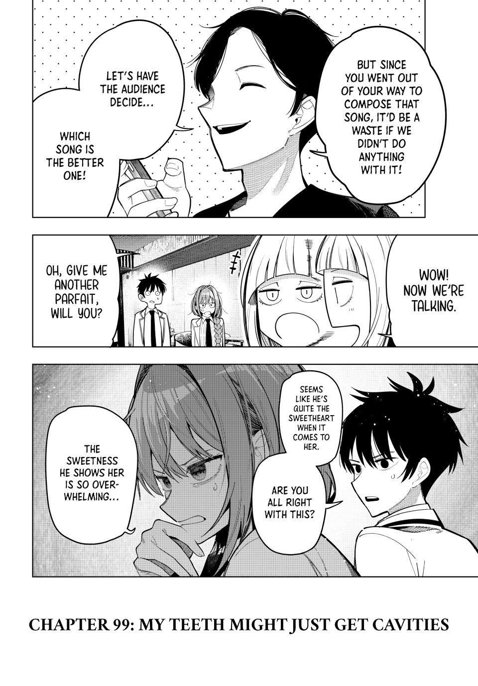 Mayonaka Heart Tune Chap 99 - Next Chap 100