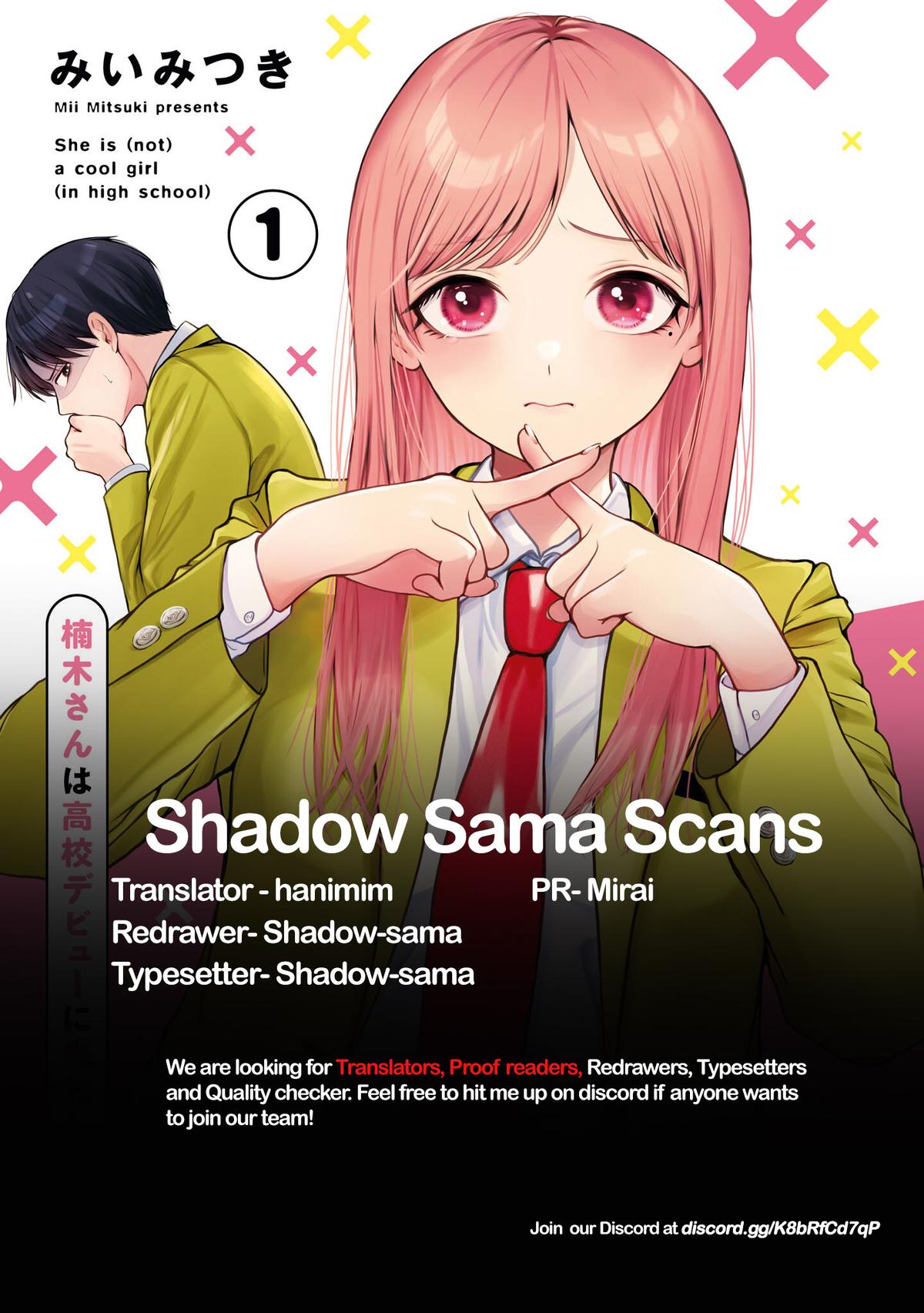 Kusunoki-san wa Koukou Debut ni Shippaishiteiru Chap 9 - Next Chap 10