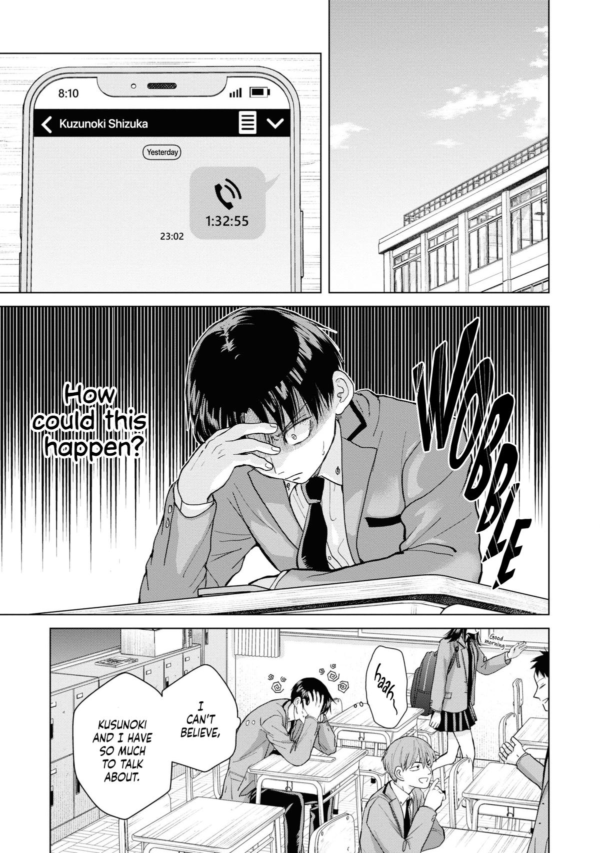 Kusunoki-san wa Koukou Debut ni Shippaishiteiru Chap 3 - Next Chap 4