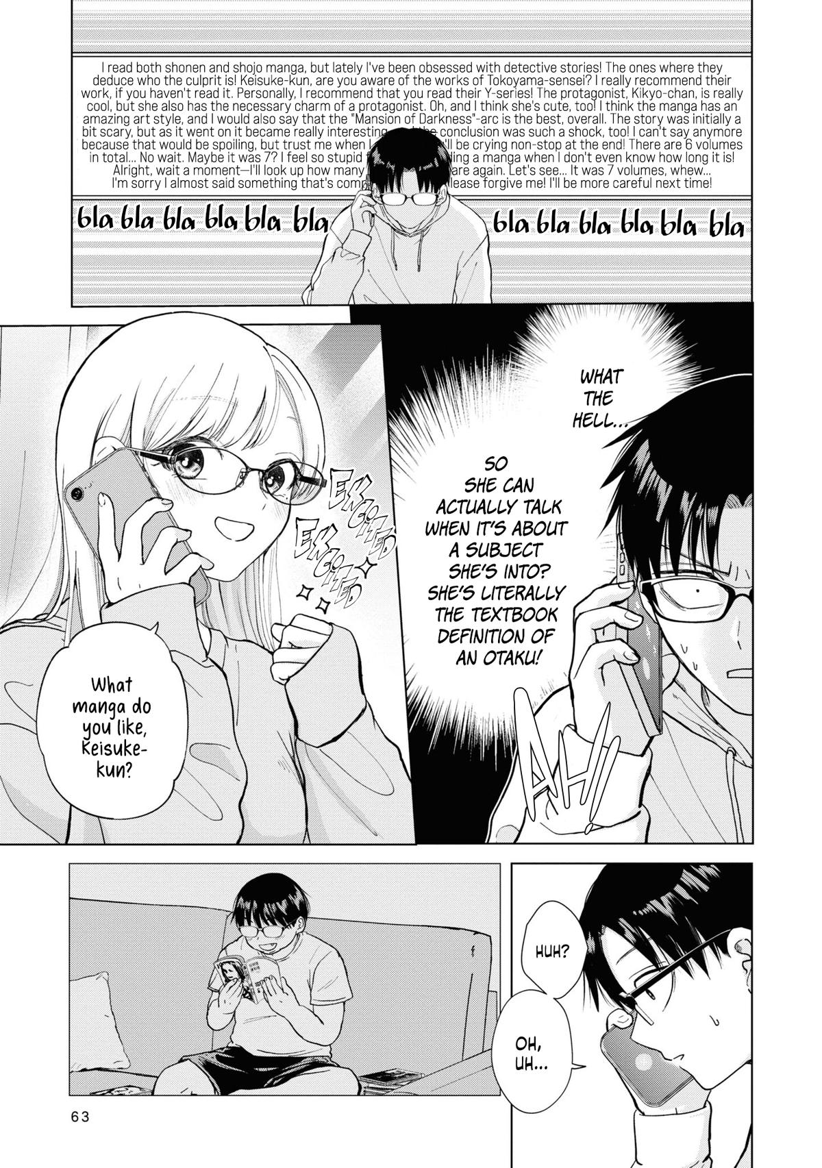 Kusunoki-san wa Koukou Debut ni Shippaishiteiru Chap 3 - Next Chap 4