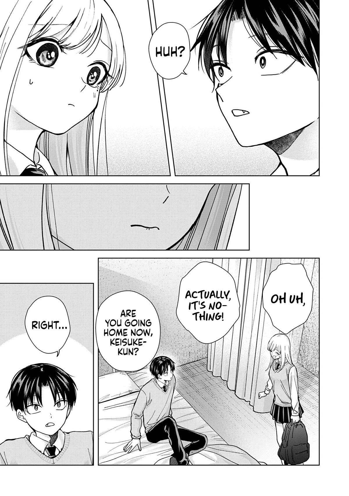 Kusunoki-san wa Koukou Debut ni Shippaishiteiru Chap 14 - Next Chap 15