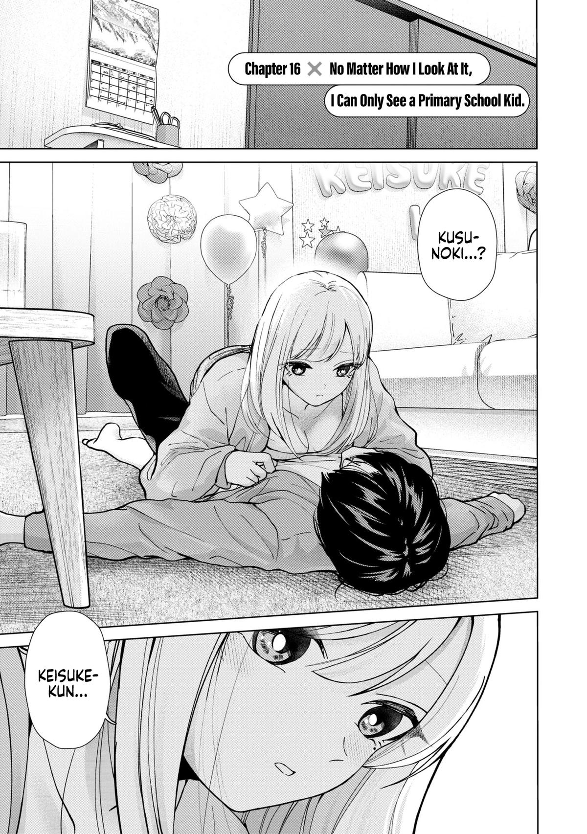 Kusunoki-san wa Koukou Debut ni Shippaishiteiru Chap 16 - Next Chap 17