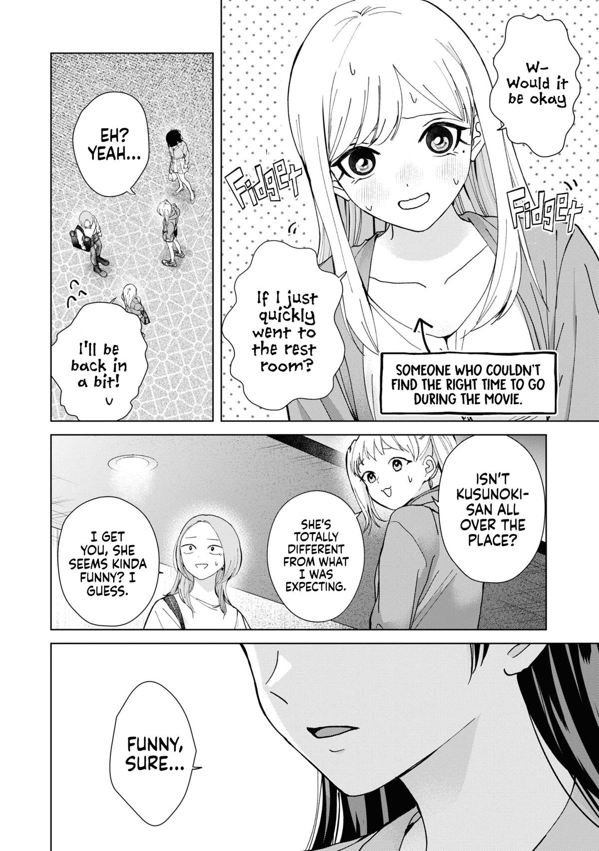 Kusunoki-san wa Koukou Debut ni Shippaishiteiru Chap 11 - Next Chap 12