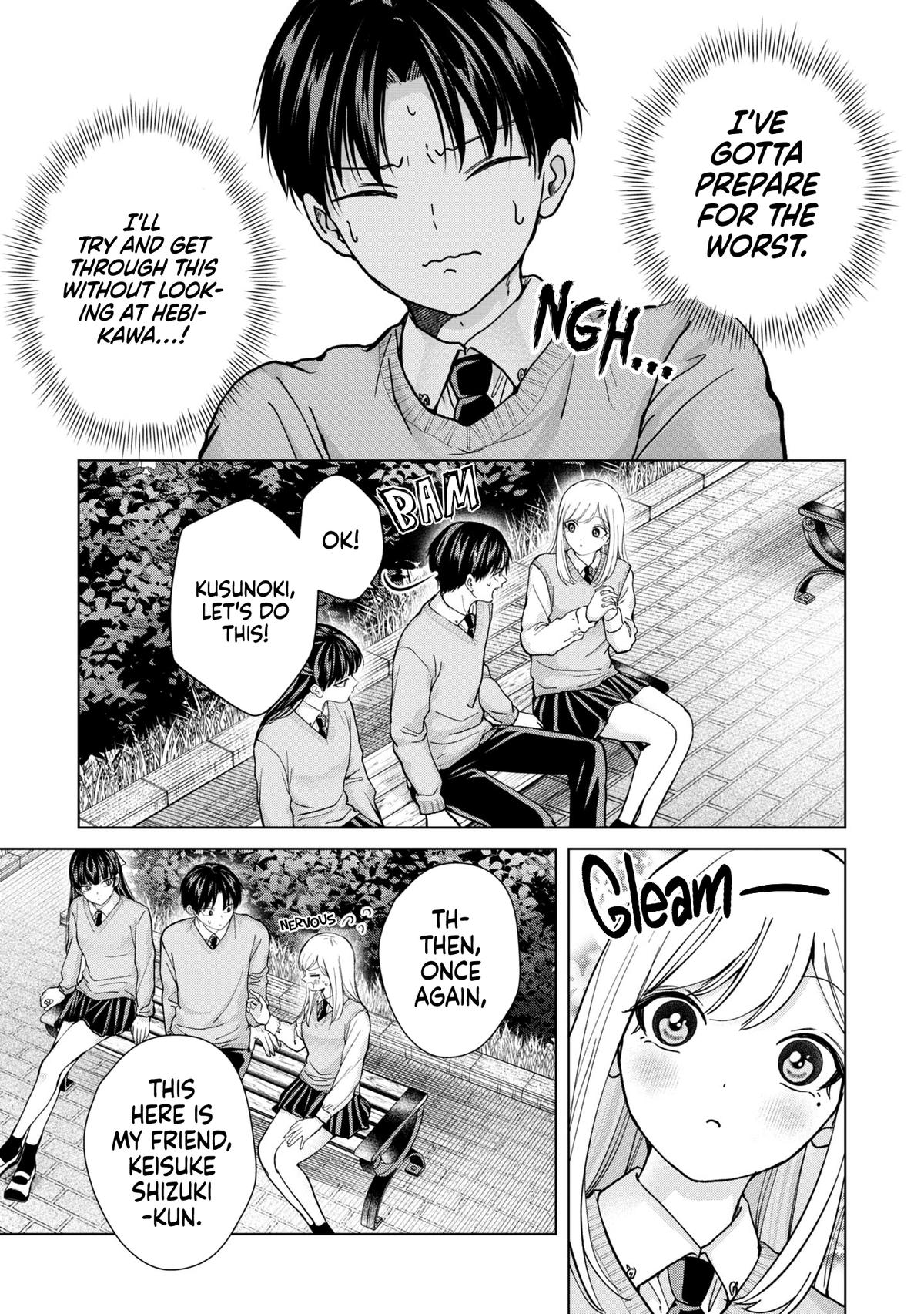 Kusunoki-san wa Koukou Debut ni Shippaishiteiru Chap 13 - Next Chap 14