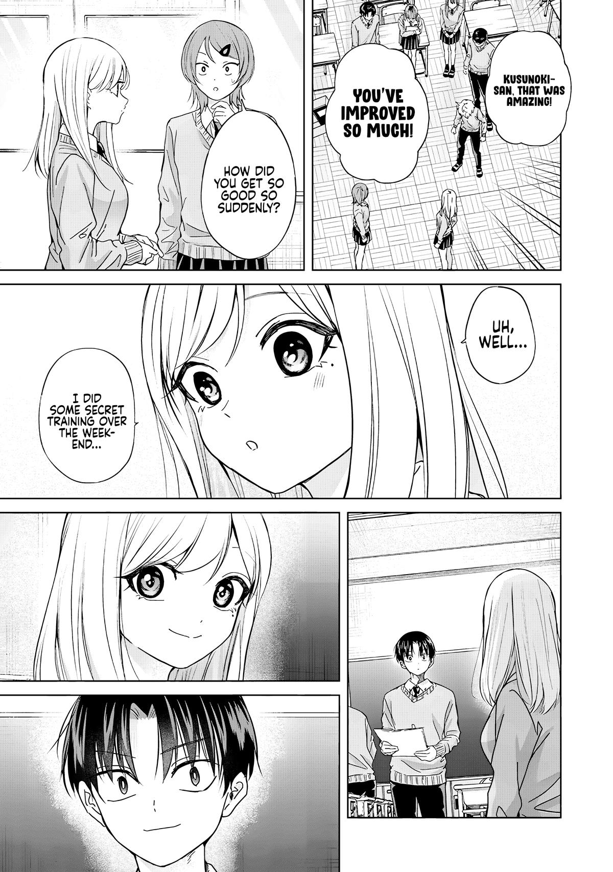 Kusunoki-san wa Koukou Debut ni Shippaishiteiru Chap 37 - Next Chap 38