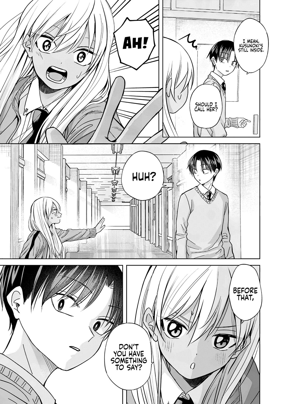 Kusunoki-san wa Koukou Debut ni Shippaishiteiru Chap 37 - Next Chap 38