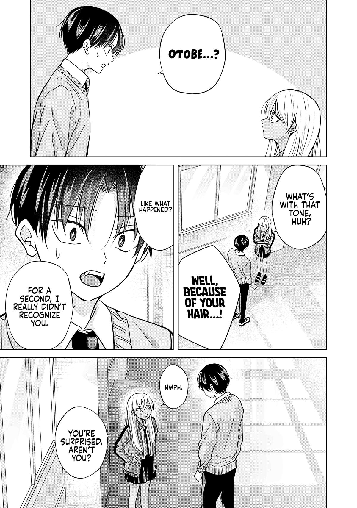 Kusunoki-san wa Koukou Debut ni Shippaishiteiru Chap 37 - Next Chap 38