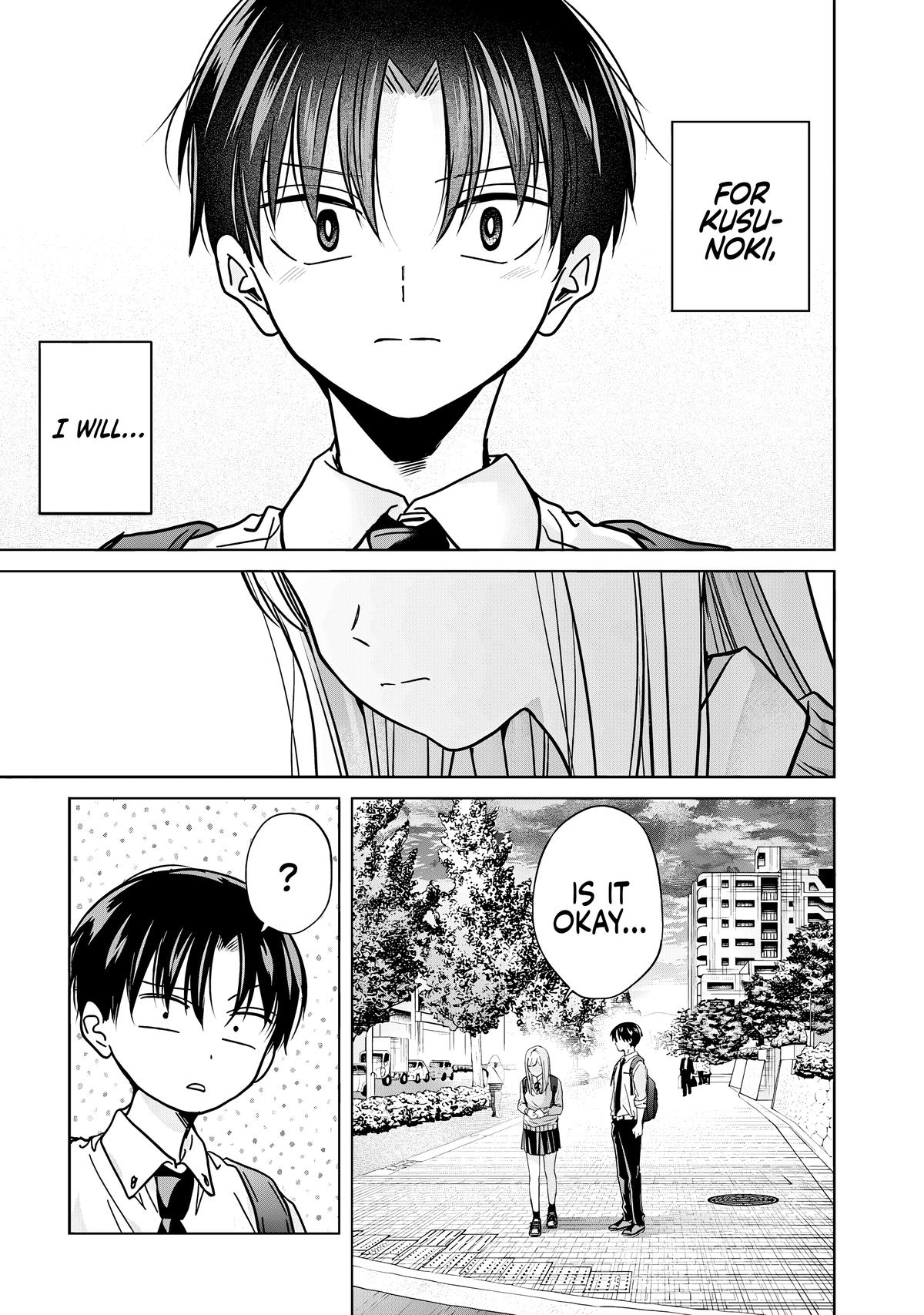Kusunoki-san wa Koukou Debut ni Shippaishiteiru Chap 34 - Next Chap 35