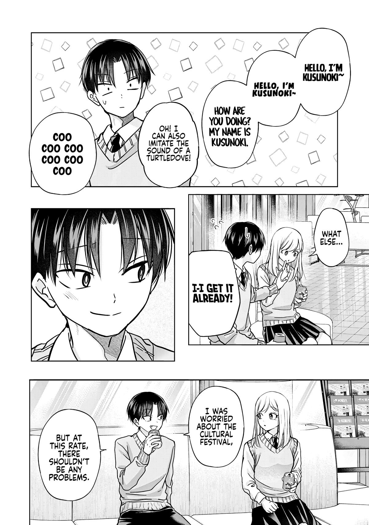 Kusunoki-san wa Koukou Debut ni Shippaishiteiru Chap 34 - Next Chap 35