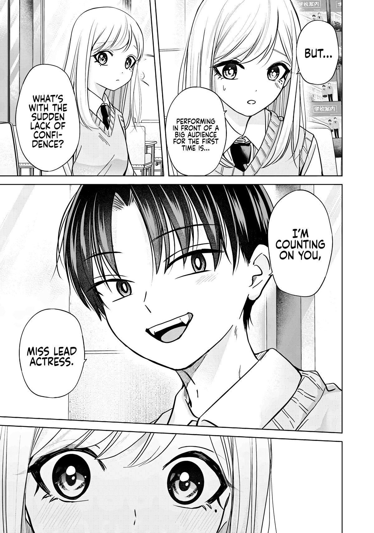 Kusunoki-san wa Koukou Debut ni Shippaishiteiru Chap 34 - Next Chap 35