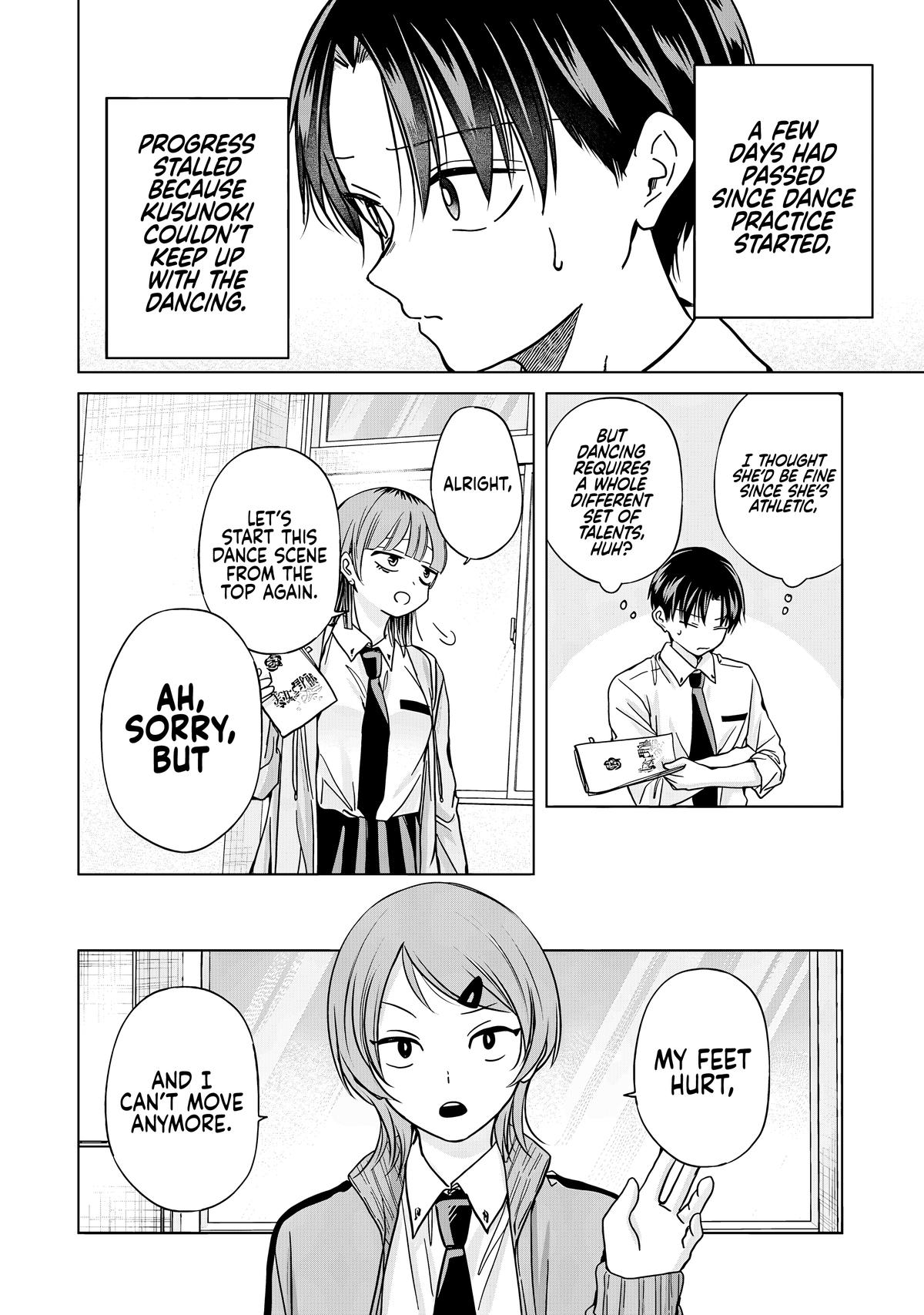 Kusunoki-san wa Koukou Debut ni Shippaishiteiru Chap 34 - Next Chap 35