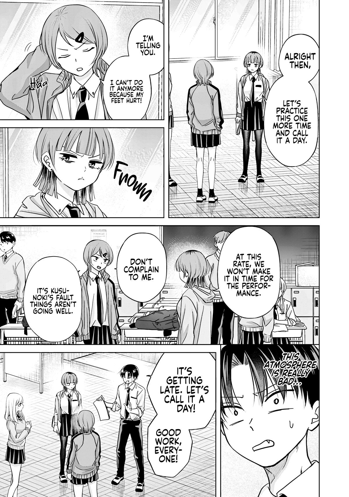 Kusunoki-san wa Koukou Debut ni Shippaishiteiru Chap 34 - Next Chap 35