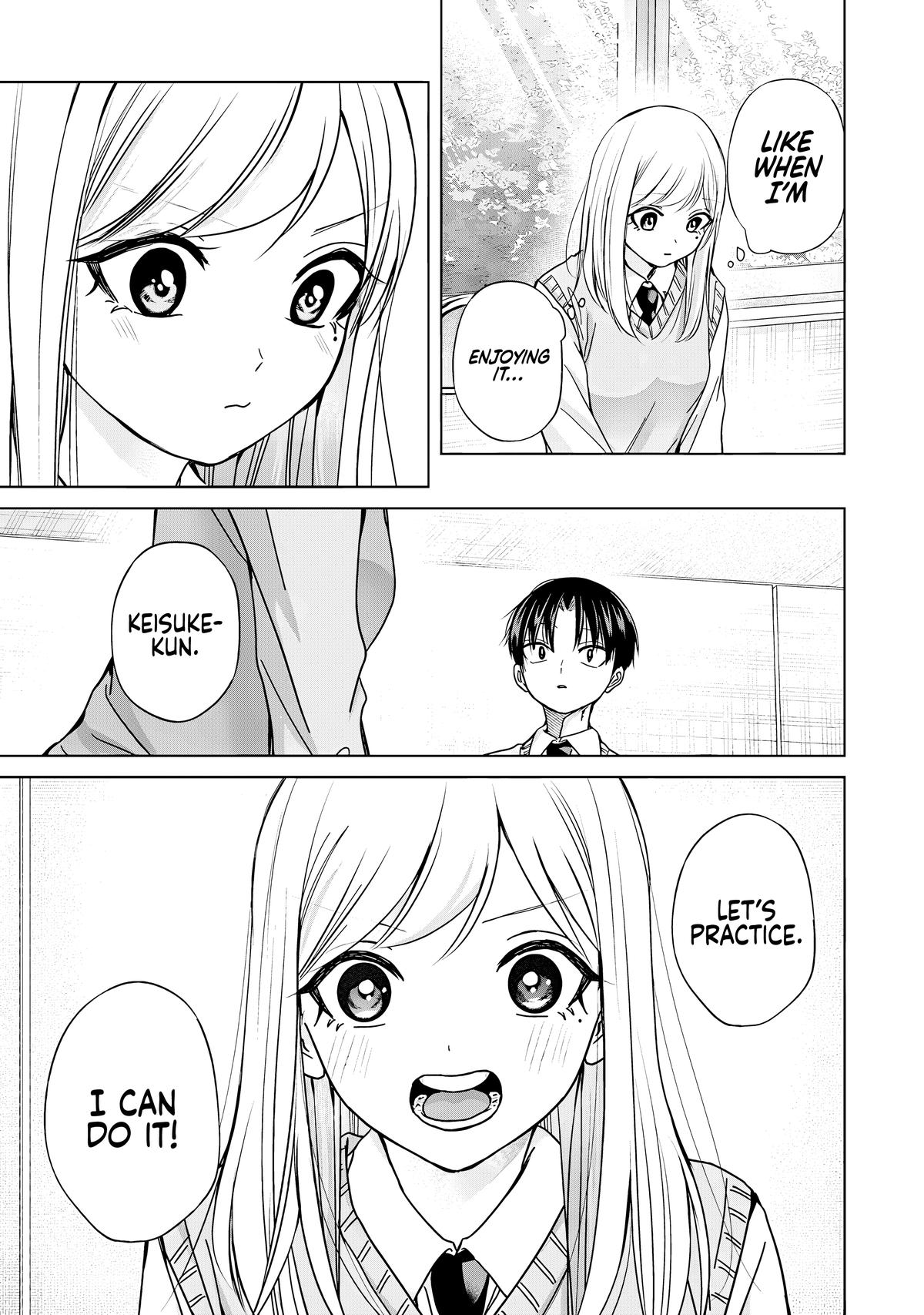 Kusunoki-san wa Koukou Debut ni Shippaishiteiru Chap 35.1 - Next Chap 36.1