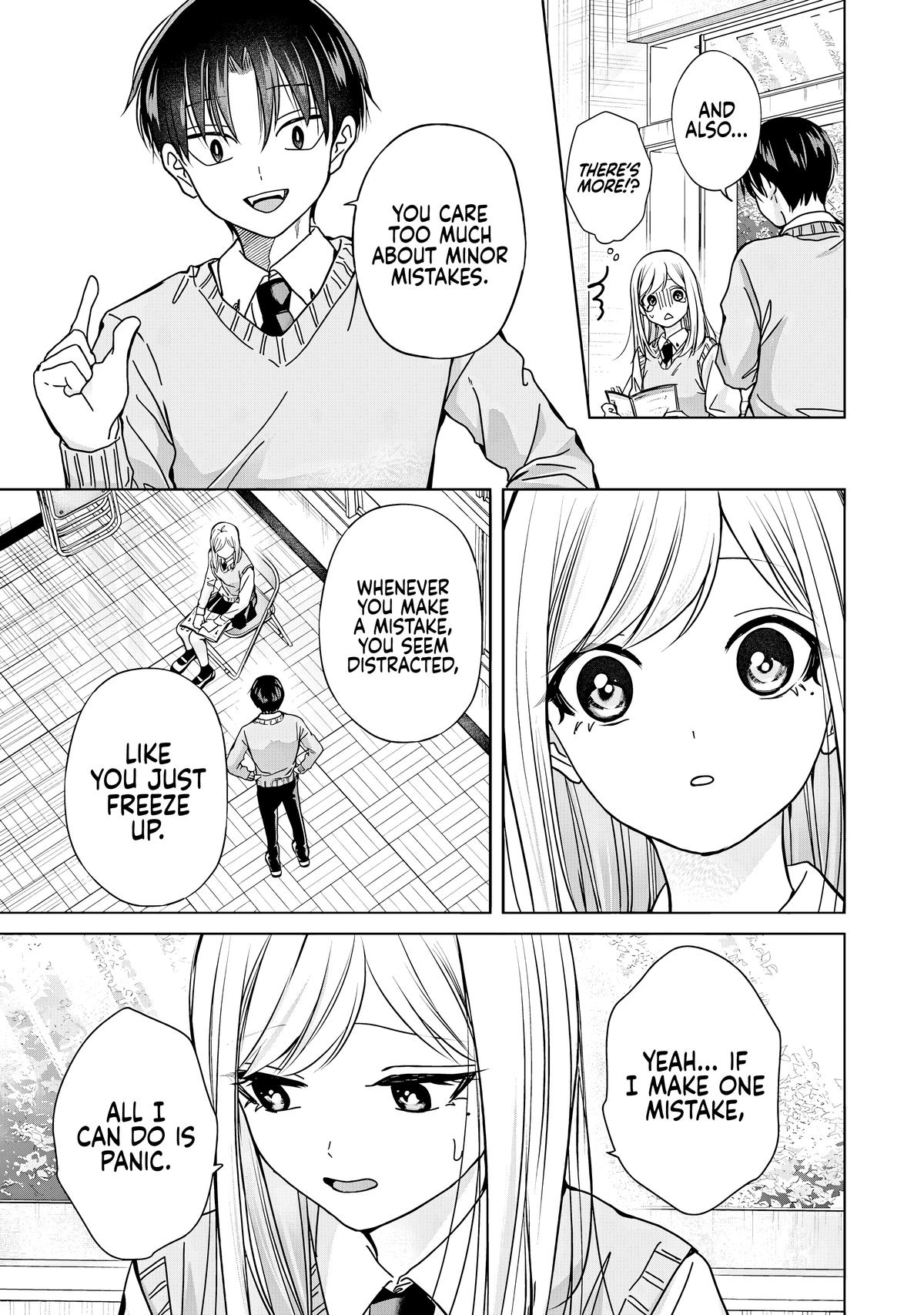 Kusunoki-san wa Koukou Debut ni Shippaishiteiru Chap 35.1 - Next Chap 36.1