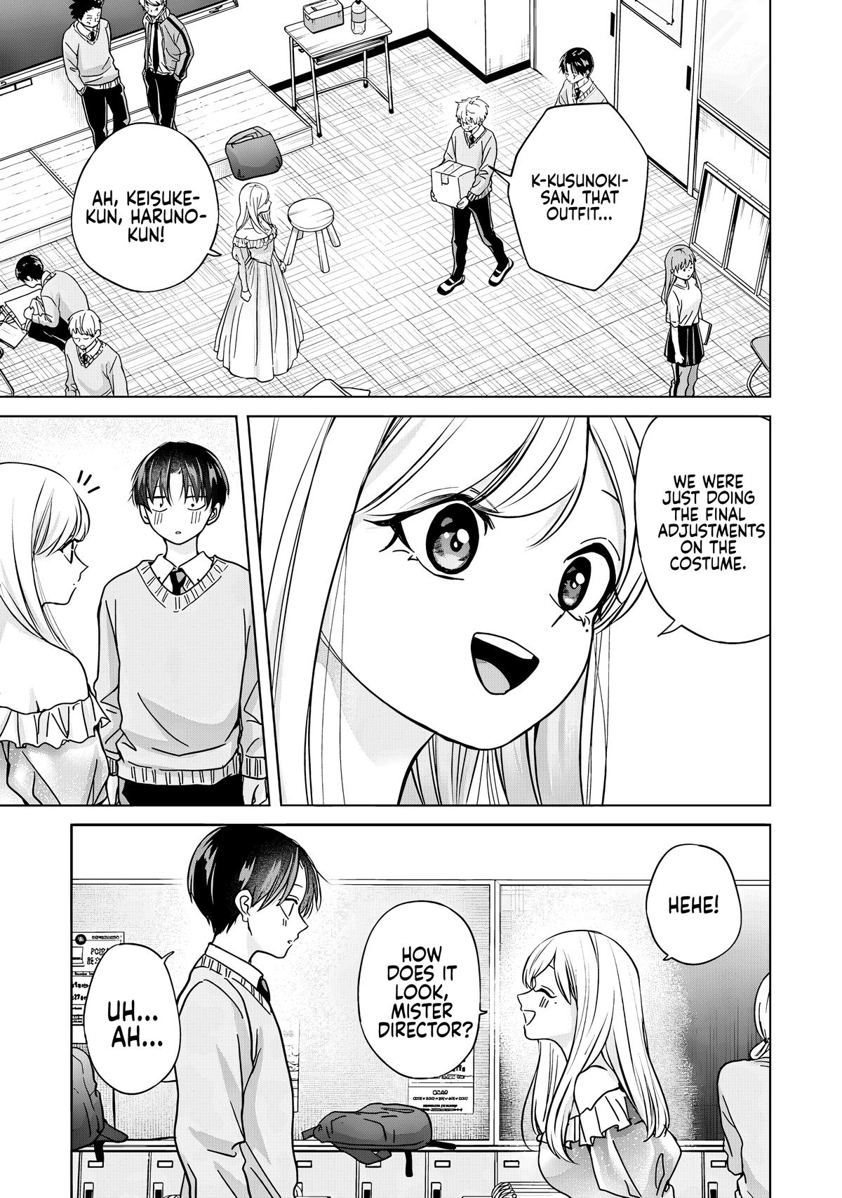 Kusunoki-san wa Koukou Debut ni Shippaishiteiru Chap 38.1 - Next Chap 39.1