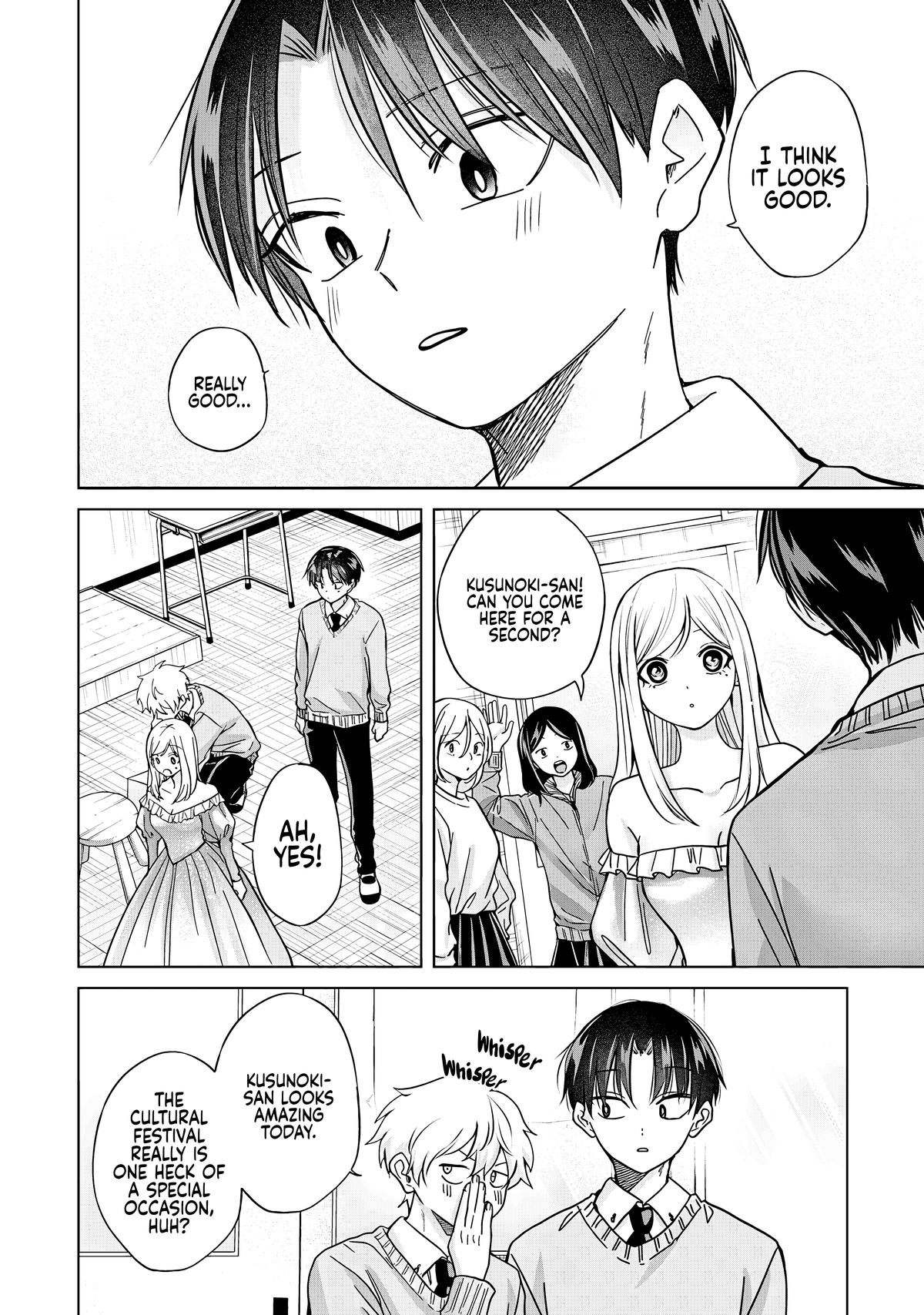 Kusunoki-san wa Koukou Debut ni Shippaishiteiru Chap 38.1 - Next Chap 39.1