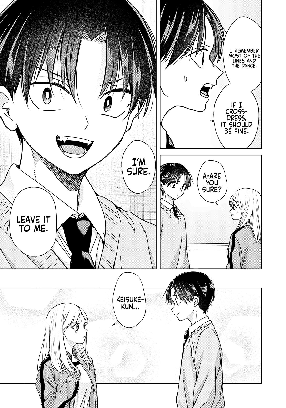 Kusunoki-san wa Koukou Debut ni Shippaishiteiru Chap 38.1 - Next Chap 39.1