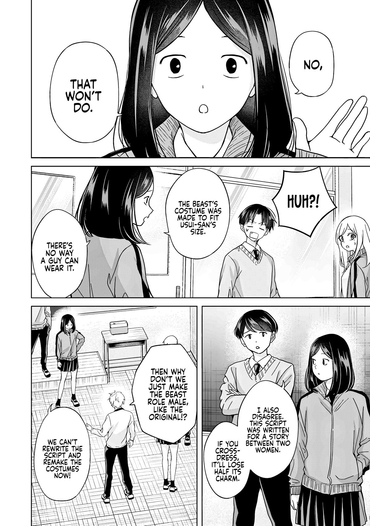 Kusunoki-san wa Koukou Debut ni Shippaishiteiru Chap 38.1 - Next Chap 39.1
