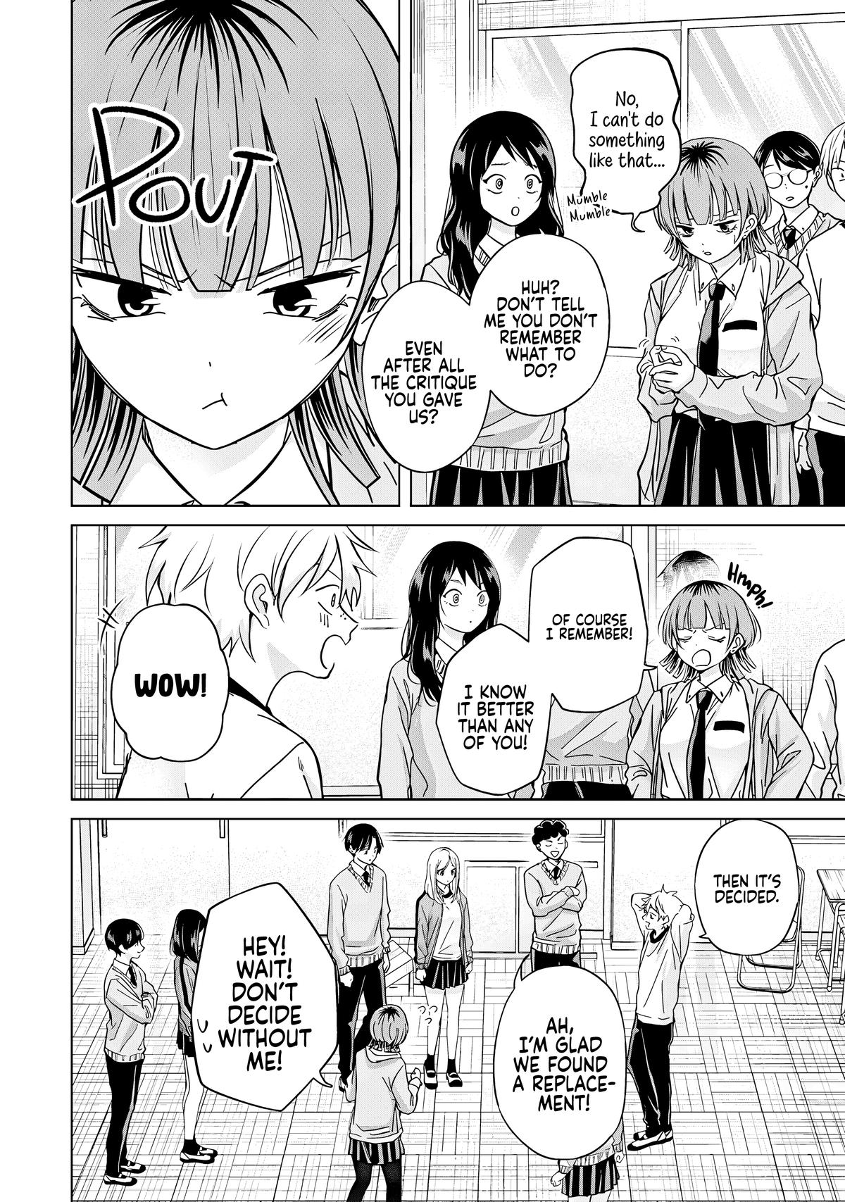 Kusunoki-san wa Koukou Debut ni Shippaishiteiru Chap 38.1 - Next Chap 39.1