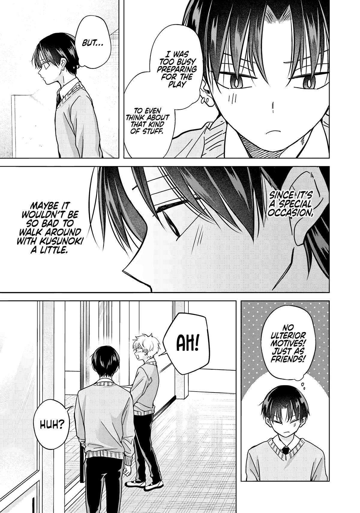 Kusunoki-san wa Koukou Debut ni Shippaishiteiru Chap 38.1 - Next Chap 39.1