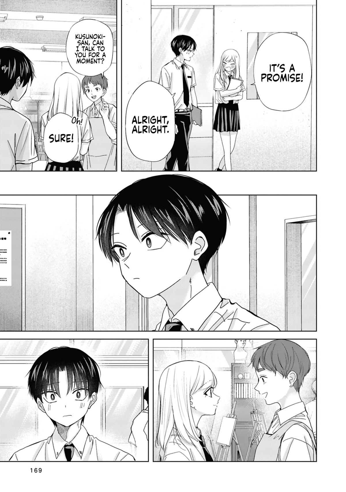 Kusunoki-san wa Koukou Debut ni Shippaishiteiru Chap 30 - Next Chap 31