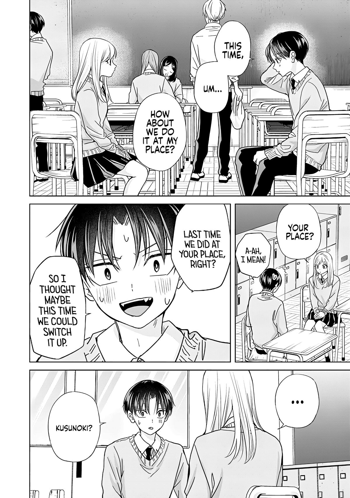 Kusunoki-san wa Koukou Debut ni Shippaishiteiru Chap 46 - Next Chap 47