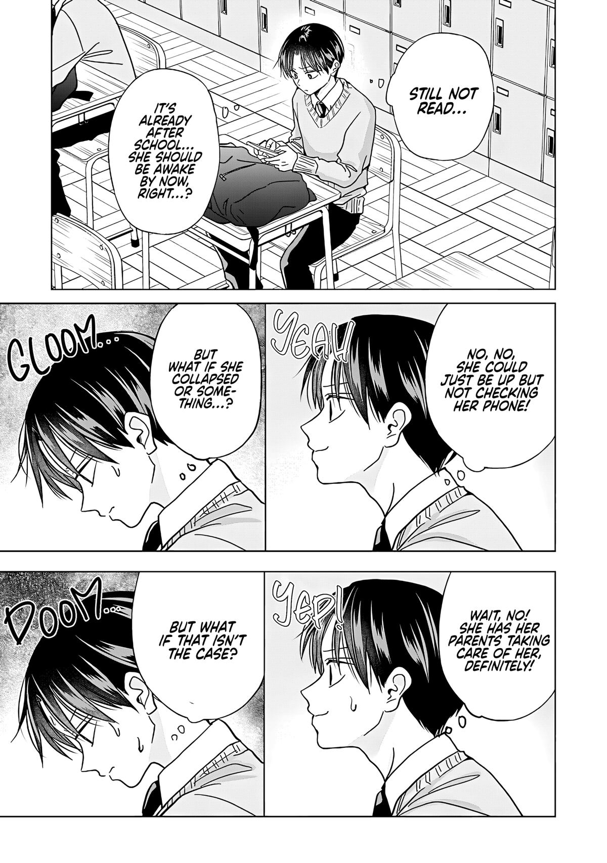 Kusunoki-san wa Koukou Debut ni Shippaishiteiru Chap 46 - Next Chap 47