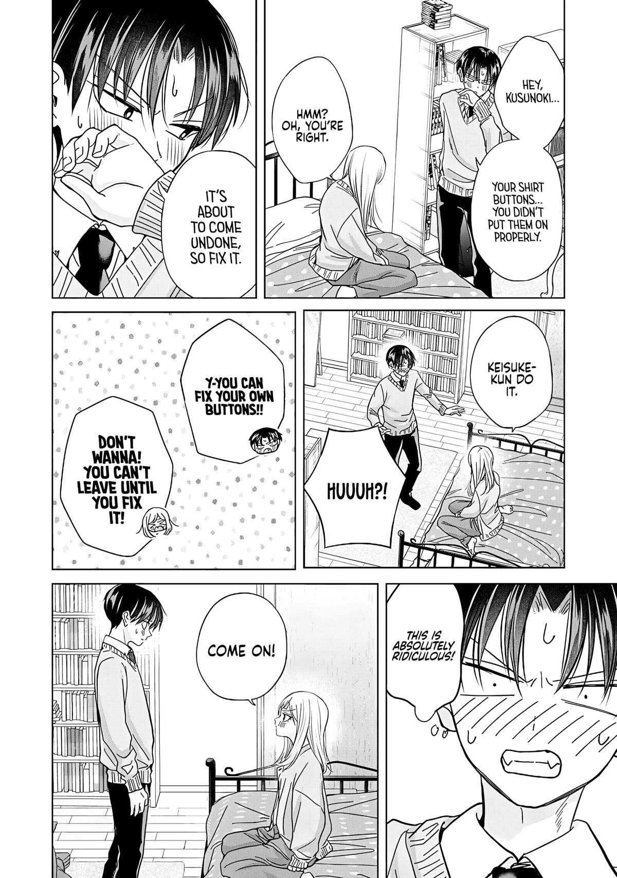 Kusunoki-san wa Koukou Debut ni Shippaishiteiru Chap 46 - Next Chap 47