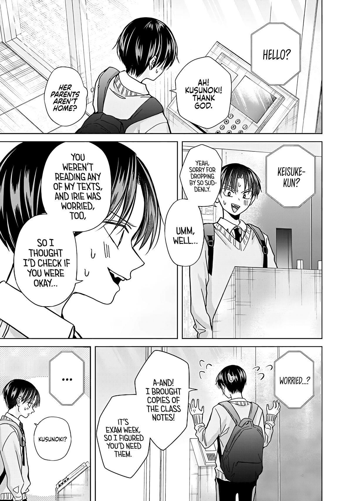 Kusunoki-san wa Koukou Debut ni Shippaishiteiru Chap 46 - Next Chap 47