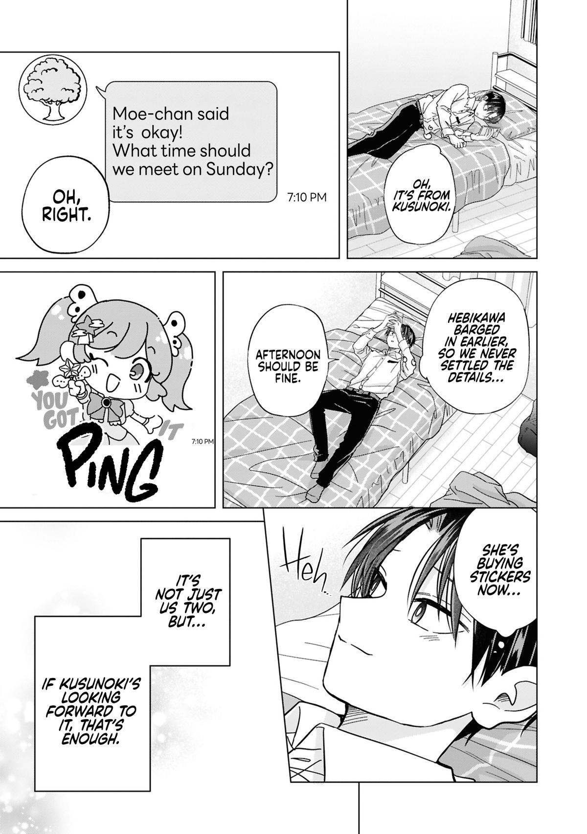 Kusunoki-san wa Koukou Debut ni Shippaishiteiru Chap 48 - Next Chap 49