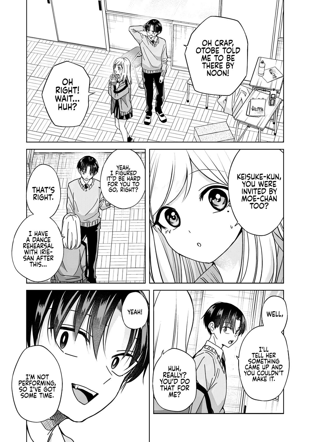 Kusunoki-san wa Koukou Debut ni Shippaishiteiru Chap 40 - Next Chap 41