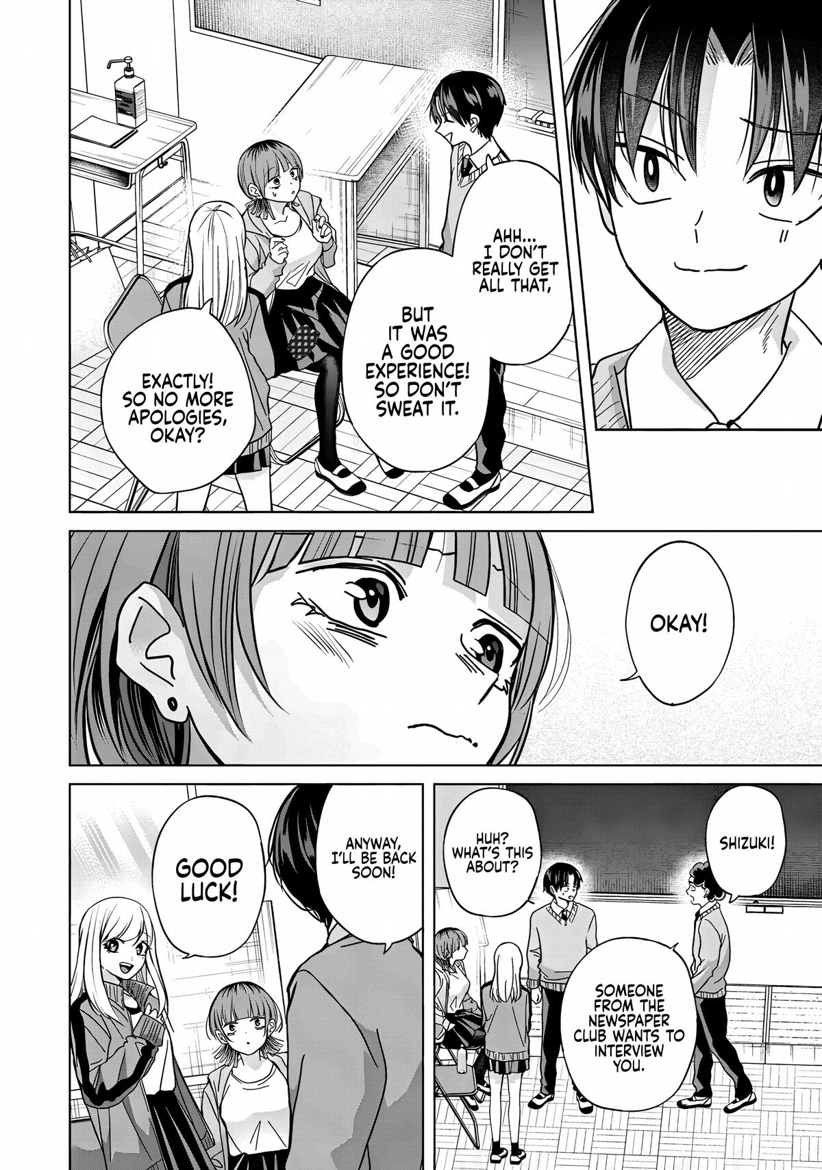 Kusunoki-san wa Koukou Debut ni Shippaishiteiru Chap 41.1 - Next Chap 42.1