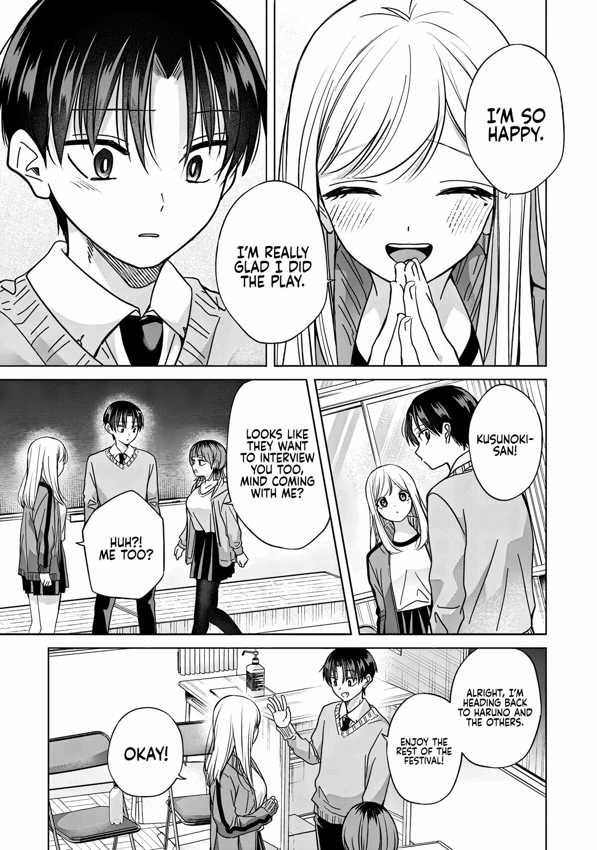 Kusunoki-san wa Koukou Debut ni Shippaishiteiru Chap 41.1 - Next Chap 42.1
