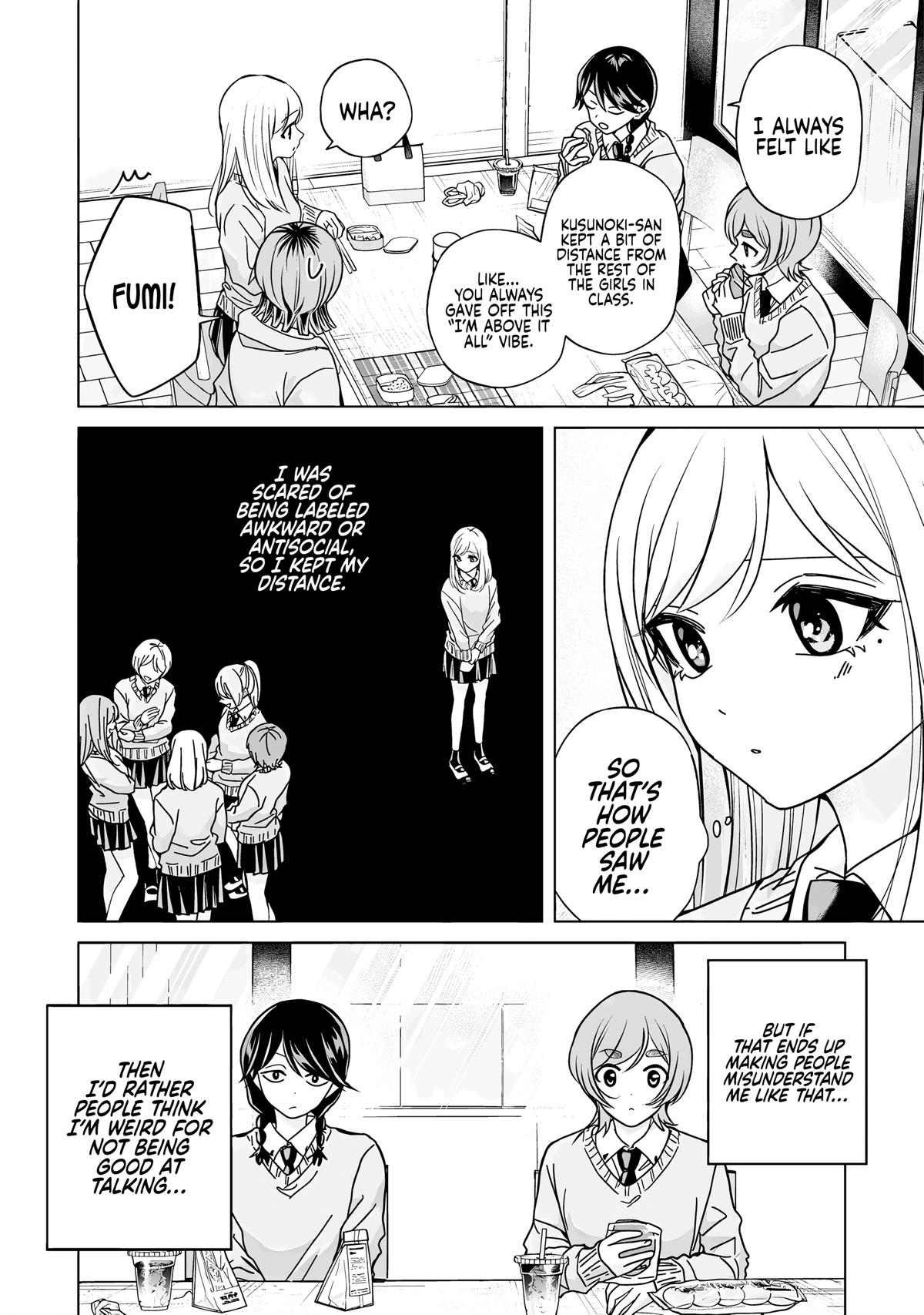Kusunoki-san wa Koukou Debut ni Shippaishiteiru Chap 43 - Next Chap 44