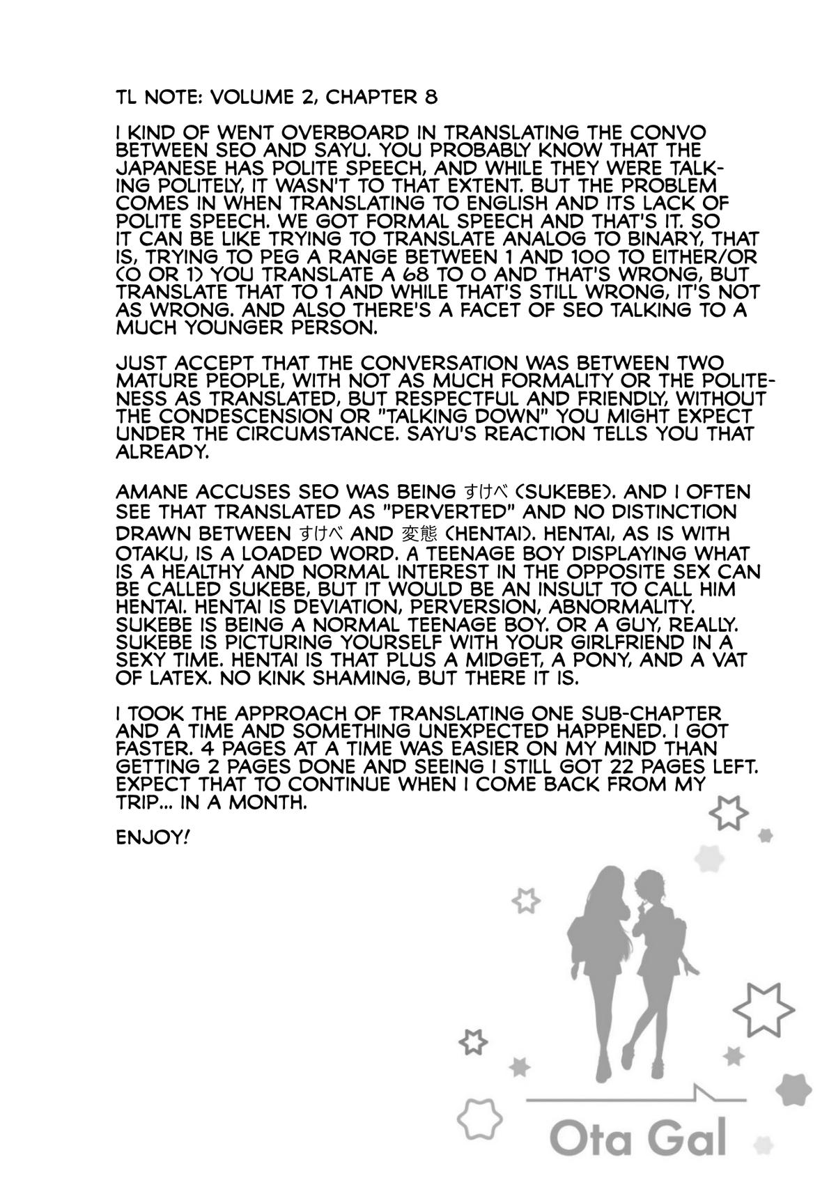 Otaku ni Yasashii Gal wa Inai!? Chap 8.2 - Next Chap 9.2